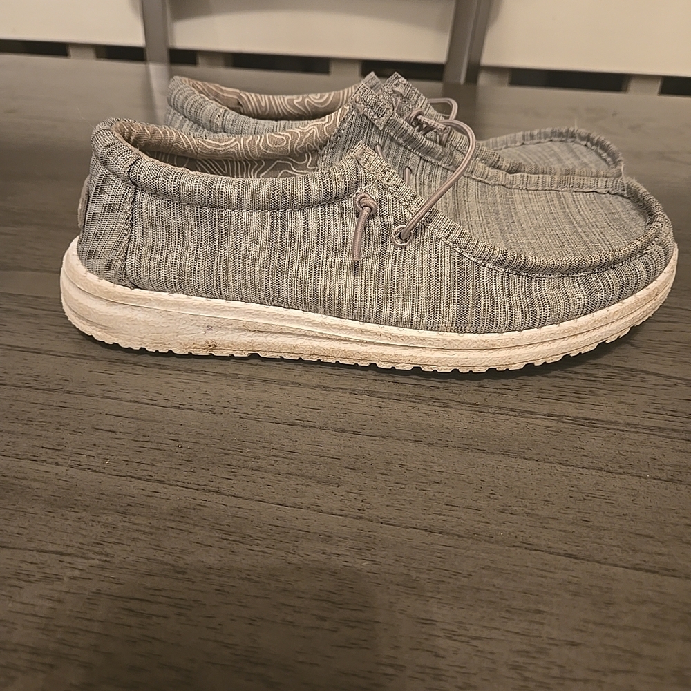 Hey Dude Kids Shoes in Gray